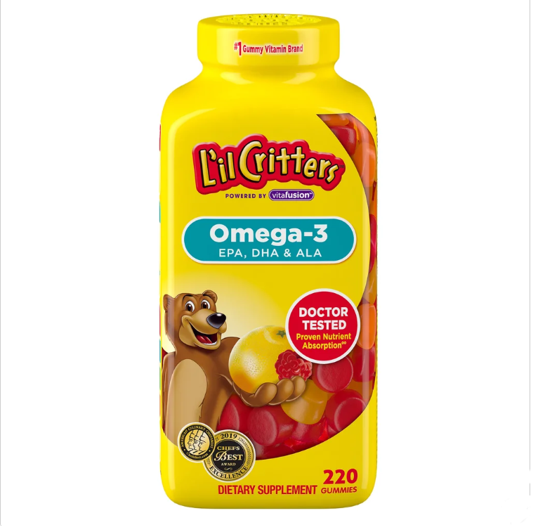 Lil Critters - Omega 3 220 Gummies