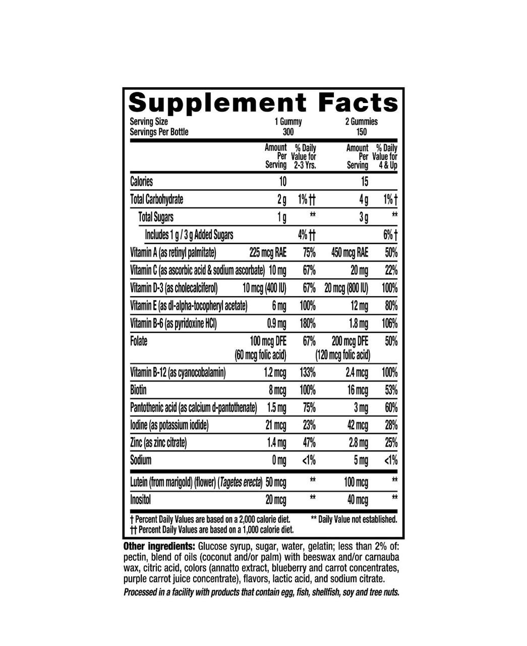 Lil Critters - Multivitamins 300 Gummies - Imagen 2